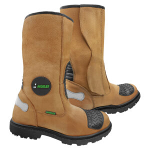 Bota Motocilcista , color Tabaco