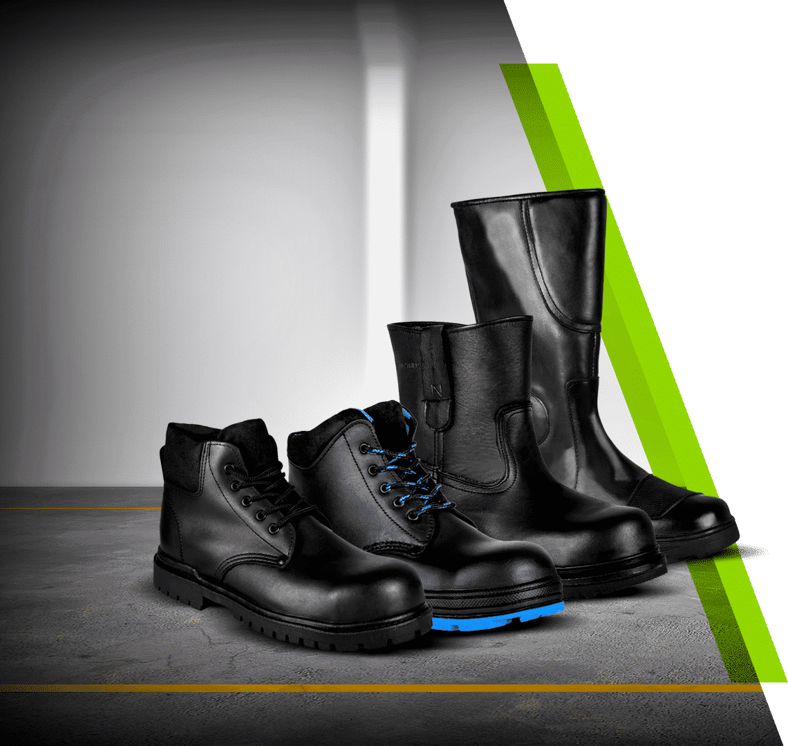 Varios tipos de botas para motociclistas