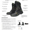Media Bota Tactica sin Casco, Ficha Tecnica
