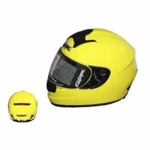 CASCO PARA MOTO AMARILLA