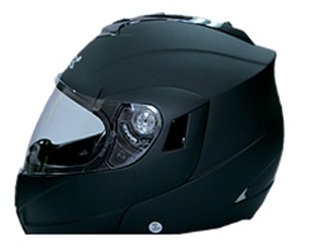 CASCO ABATIBLE GDR NEGRO MATE