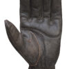 GUANTE MOTO DE PIEL CAFE RACER/ NEGRO /MONLEG