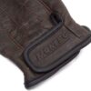GUANTE MOTO DE PIEL CAFE RACER/ NEGRO /MONLEG